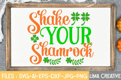 Shake Your Shamrock SVG Cute File SVG Insomnia Std 