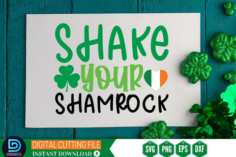 Shake your shamrock SVG SVG DESIGNISTIC 