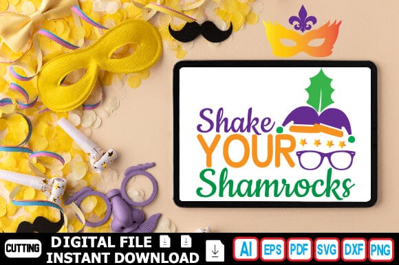 Shake Your Shamrocks SVG Craftlabsvg24 