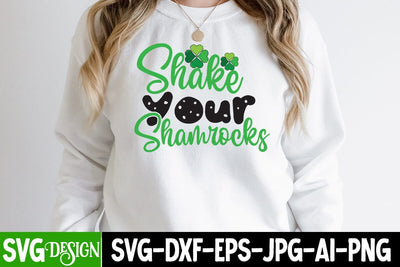 Shake Your Shamrocks SVG Cut File, my 1st Patrick's Day SVG Cut File, my 1st Patrick's Day SVG Design, St.Patrick's Sublimation PNG, St.Patrick's Flag SVG Cut File, St.Patrick's Clipart PNG SVG BlackCatsMedia 