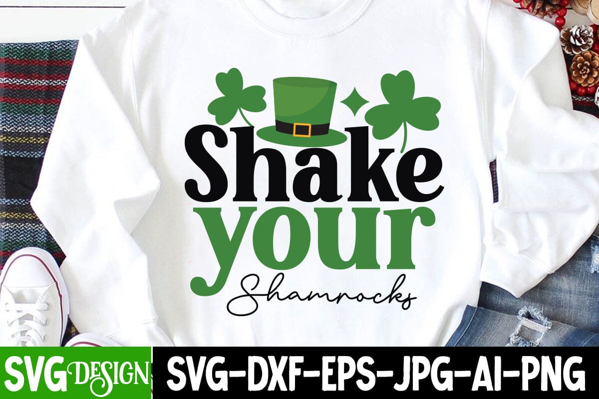 Shake Your Shamrocks PNG