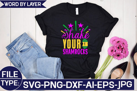 Shake Your Shamrocks SVG Cut File SVG Studio Innate 