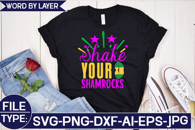Shake Your Shamrocks SVG Cut File SVG Studio Innate 