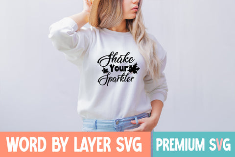 Shake Your Sparkler SVG CUT FILE SVG Blessedprint 