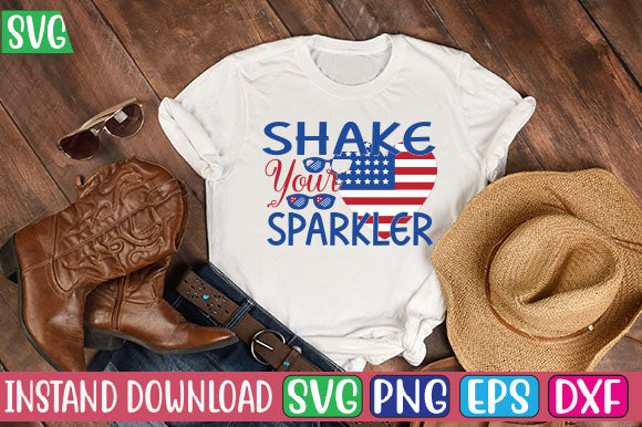 Shake Your Sparkler SVG Cut File SVG Studio Innate 