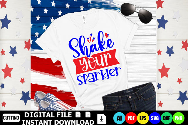 Shake Your Sparkler SVG Shahin alam 