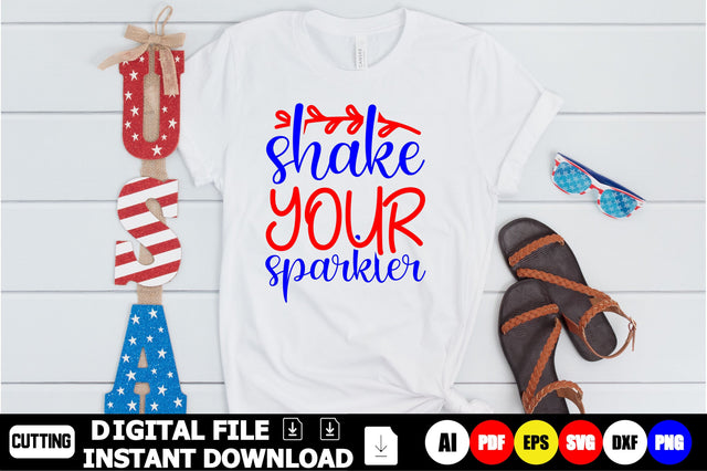 Shake Your Sparkler SVG Shahin alam 