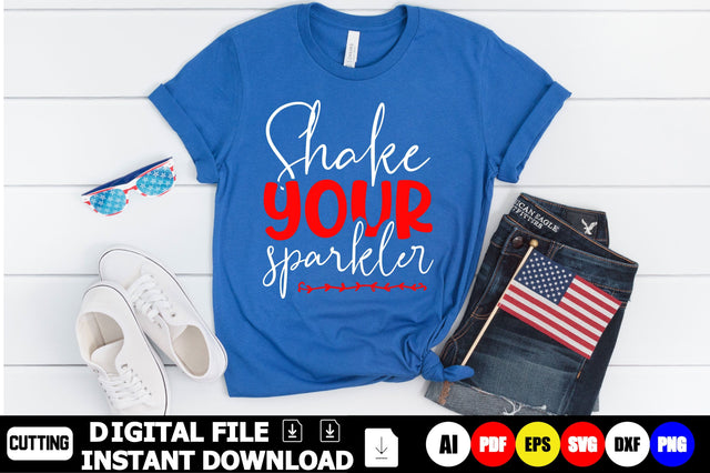 Shake Your Sparkler SVG Shahin alam 