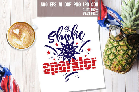 Shake your Sparkler SVG SVG VectorSVGdesign 