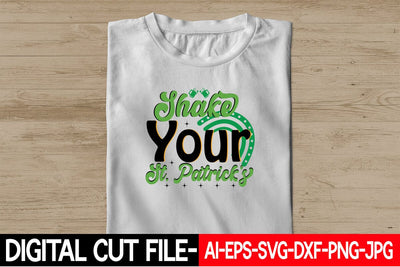 Shake Your St. Patrick's Retro SVG Blessedprint 