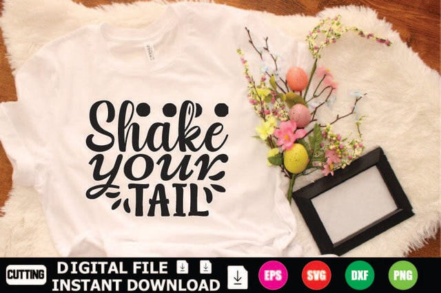 Shake Your Tail SVG Shahin alam 