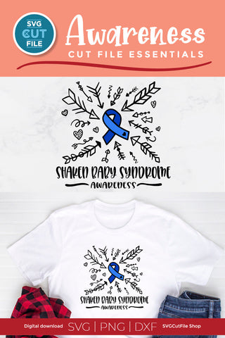 Shaken Baby Syndrome svg, awareness svg, sbs svg SVG SVG Cut File 