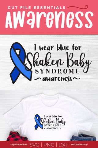 Shaken Baby Syndrome svg, awareness svg, sbs svg SVG SVG Cut File 