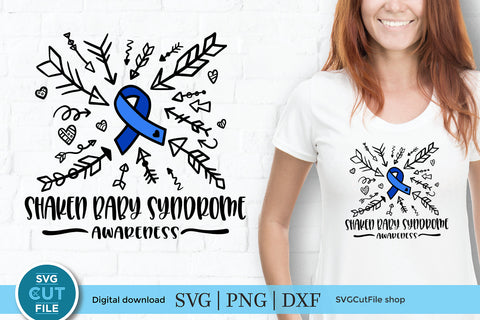 Shaken Baby Syndrome svg, awareness svg, sbs svg SVG SVG Cut File 