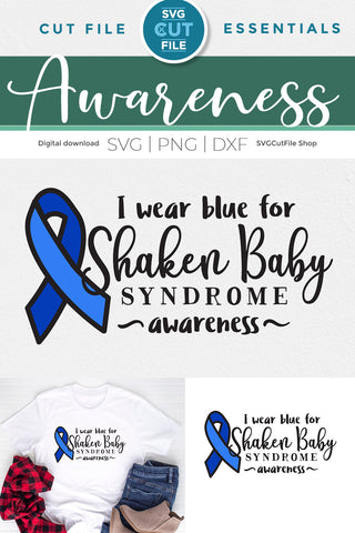Shaken Baby Syndrome svg, awareness svg, sbs svg SVG SVG Cut File 