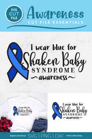 Shaken Baby Syndrome svg, awareness svg, sbs svg SVG SVG Cut File 