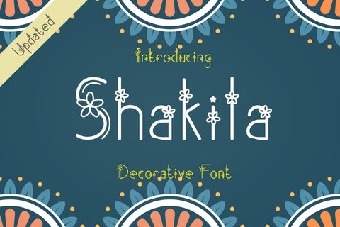 Shakila Font Aisyah 