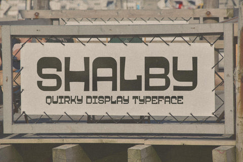 SHALBY Typeface Font Storytype Studio 