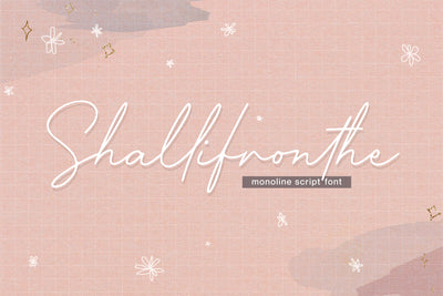 Shallifronthe Font Allouse.Studio 