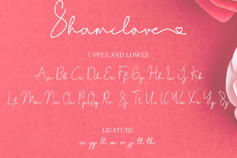 Shamilove Font Prasetya Letter 