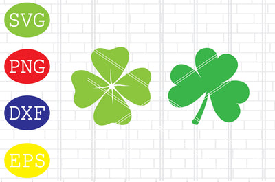 Shamrock Clover Svg, Patrick's Day Svg, Png, Eps, Dxf Files SVG DigitalSvgFiles 