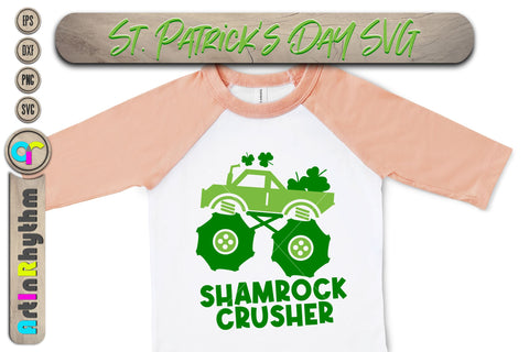 Shamrock Crusher svg, St. Patrick's day svg SVG Artinrhythm shop 