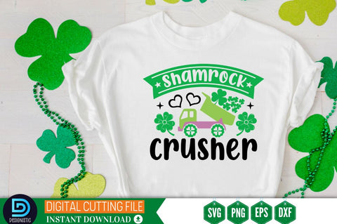 Shamrock crusher SVG SVG DESIGNISTIC 