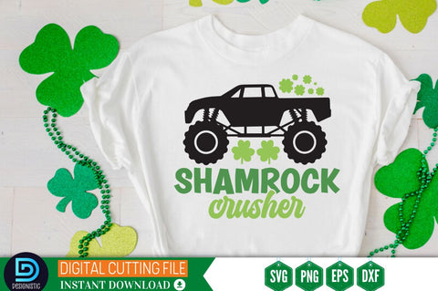 Shamrock crusher SVG SVG DESIGNISTIC 