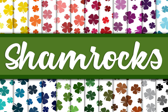 Shamrock Digital Paper Sublimation Old Market 