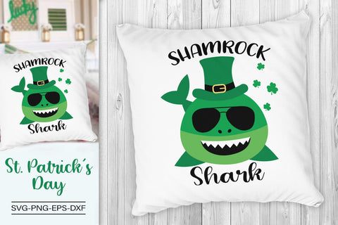 Shamrock Shark Svg, St. Patrick's Day Svg SVG SvgMonkeys 