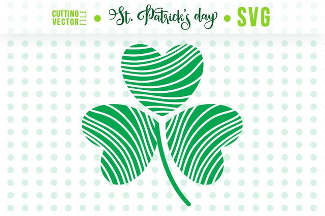 Shamrock SVG - Cut File for Crafters SVG VectorSVGdesign 