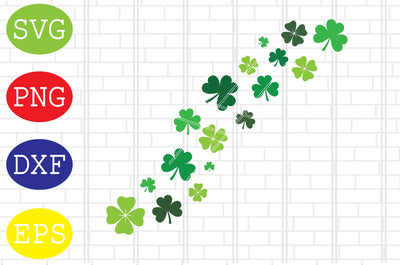 Shamrock Svg, Patrick's Day Svg, Png, Eps, Dxf Files SVG DigitalSvgFiles 