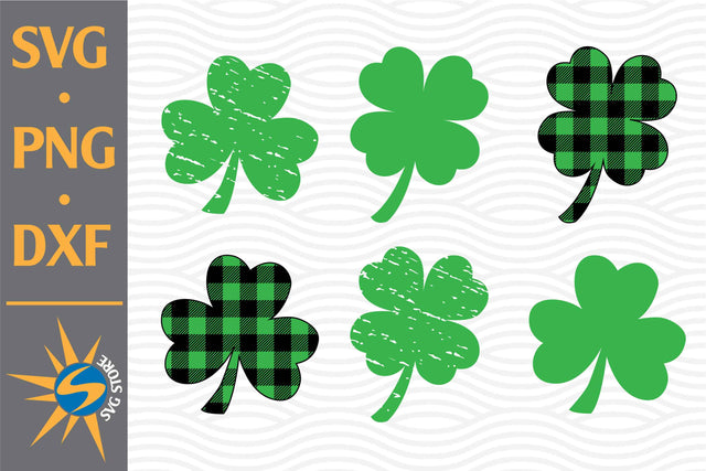 Shamrock SVG, PNG, DXF Digital Files Include SVG SVGStoreShop 