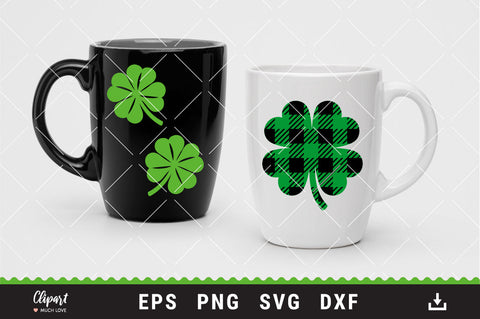 Shamrock svg, St. Patrick’s Day SVG, Clover Cuttable Design SVG ClipartMuchLove 