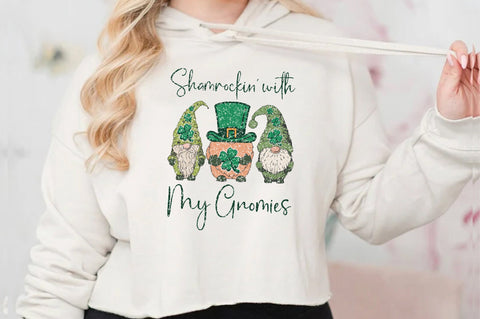 Shamrockin' with My Gnomies Sublimation Sublimation Jagonath Roy 