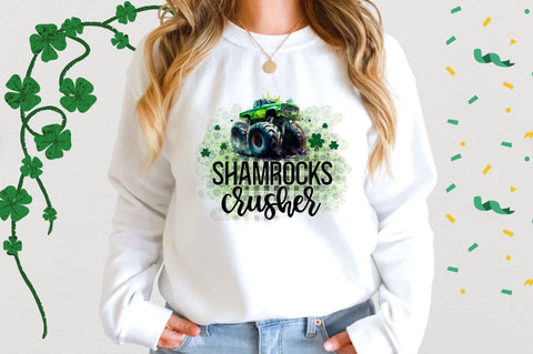 Shamrocks crusher Sublimation PNG Sublimation Regulrcrative 
