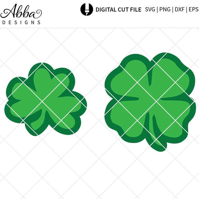 Shamrocks SVG Abba Designs 
