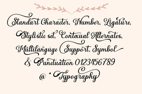 Shanethy Script Font Rotterlab studio 