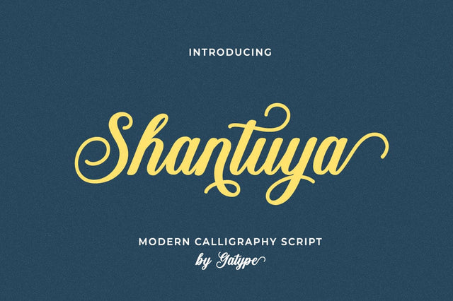 Shantuya Font gatype 