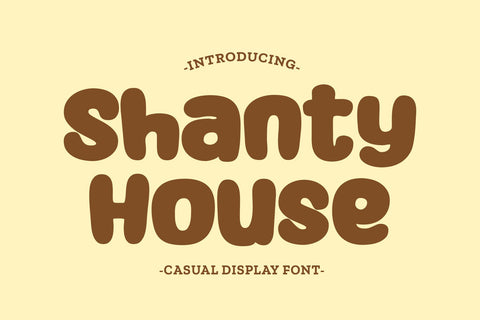 Shanty House Font nhfonts 