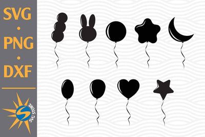 Shape Balloon SVG, PNG, DXF Digital Files Include SVG SVGStoreShop 