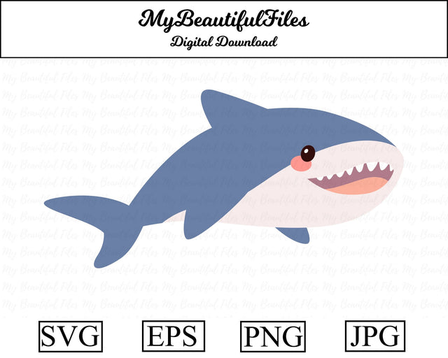 Shark - Animal SVG MyBeautifulFiles 