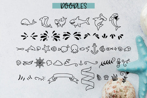 Shark Bite Font Freeling Design House 