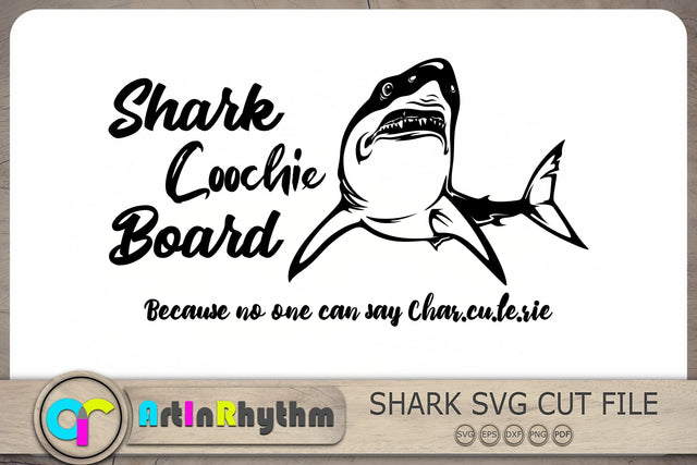 Shark Coochie Board Svg, Shark Svg, Charcuterie Svg SVG Artinrhythm shop 
