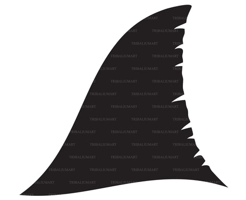 Shark fin SVG TribaliumArtSF 