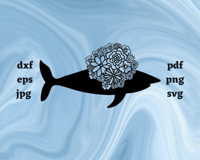 Shark Mandala SVG Cut File SVG Northern Light SVG 