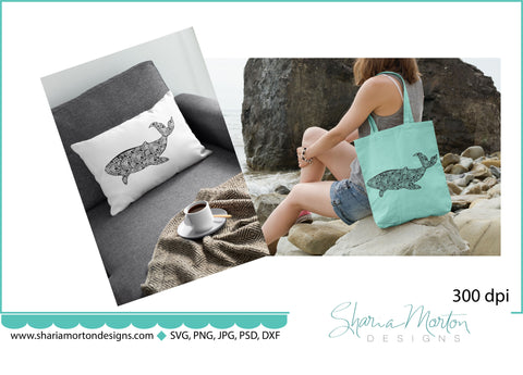 Shark Mandela sublimation file Sublimation Sharia Morton Designs 