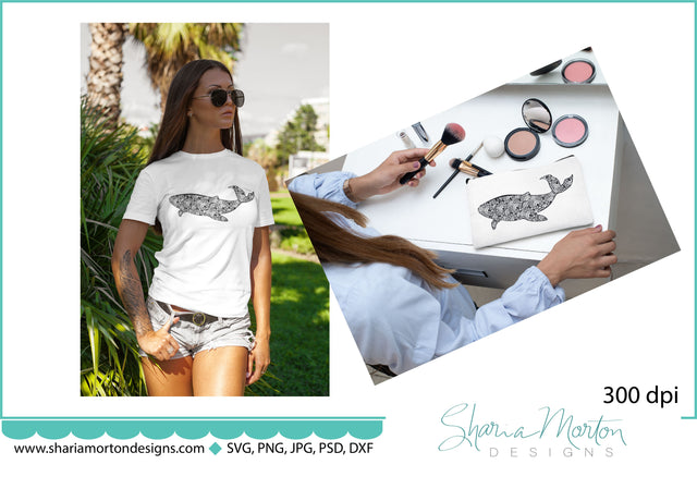 Shark Mandela sublimation file Sublimation Sharia Morton Designs 