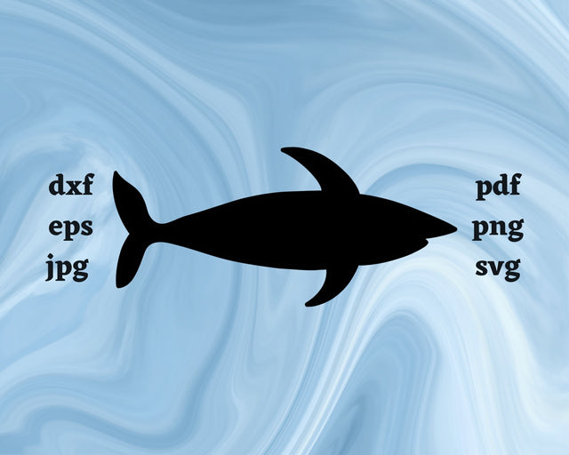 Shark SVG Cut File SVG Northern Light SVG 