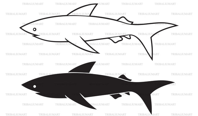 Shark SVG TribaliumArtSF 